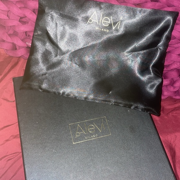 Alevi Milano Shanina 110 Look net red mules - Picture 11 of 17